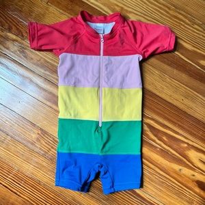 Rainbow hanna andersson rash guard -2t